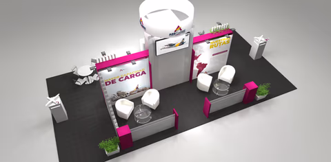 Vista del stand AERCARIBE - 4