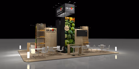 Vista del stand AKSUN - 7