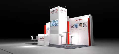Vista del stand APICES - 4