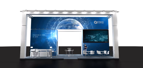 Vista del stand ASTEO - 3