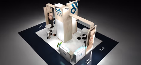 Vista del stand BDB - 6