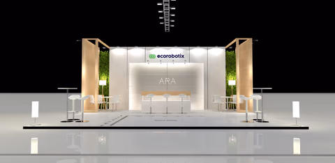 Vista del stand ECOROBOTIX - 5