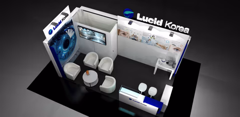 Vista del stand LUCID - 6