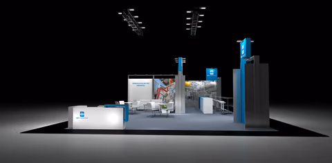 Vista del stand MH - 4
