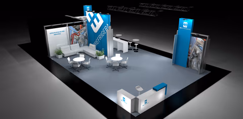 Vista del stand MH - 8
