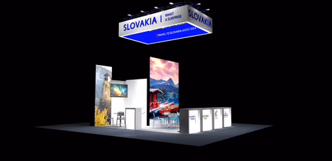 Vista del stand SLOVAKIA - 2
