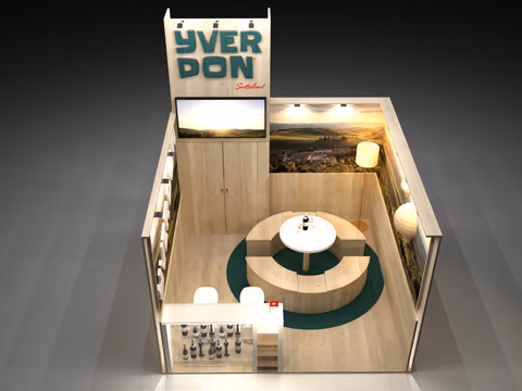 Vista del stand YBERDON - 2