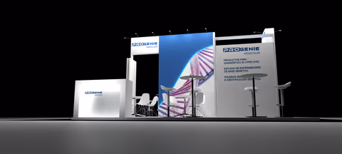 Vista del stand PROGENIE MOLECULAR - 8