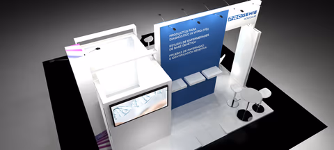 Vista del stand PROGENIE MOLECULAR - 11