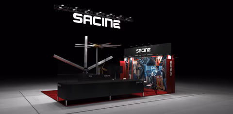 Vista del stand SACINE - 3