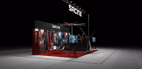 Vista del stand SACINE - 5