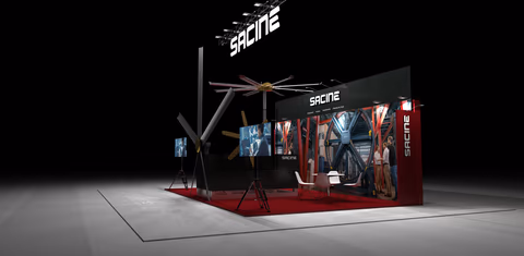 Vista del stand SACINE - 6