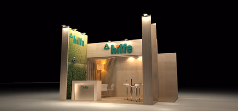 Vista del stand HILFE - 7