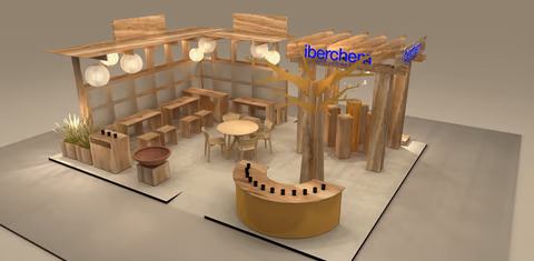 Vista del stand IBERCHEM - 1