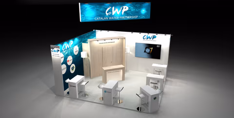 Vista del stand CATALAN WATER PARTNERSCHIP - 6