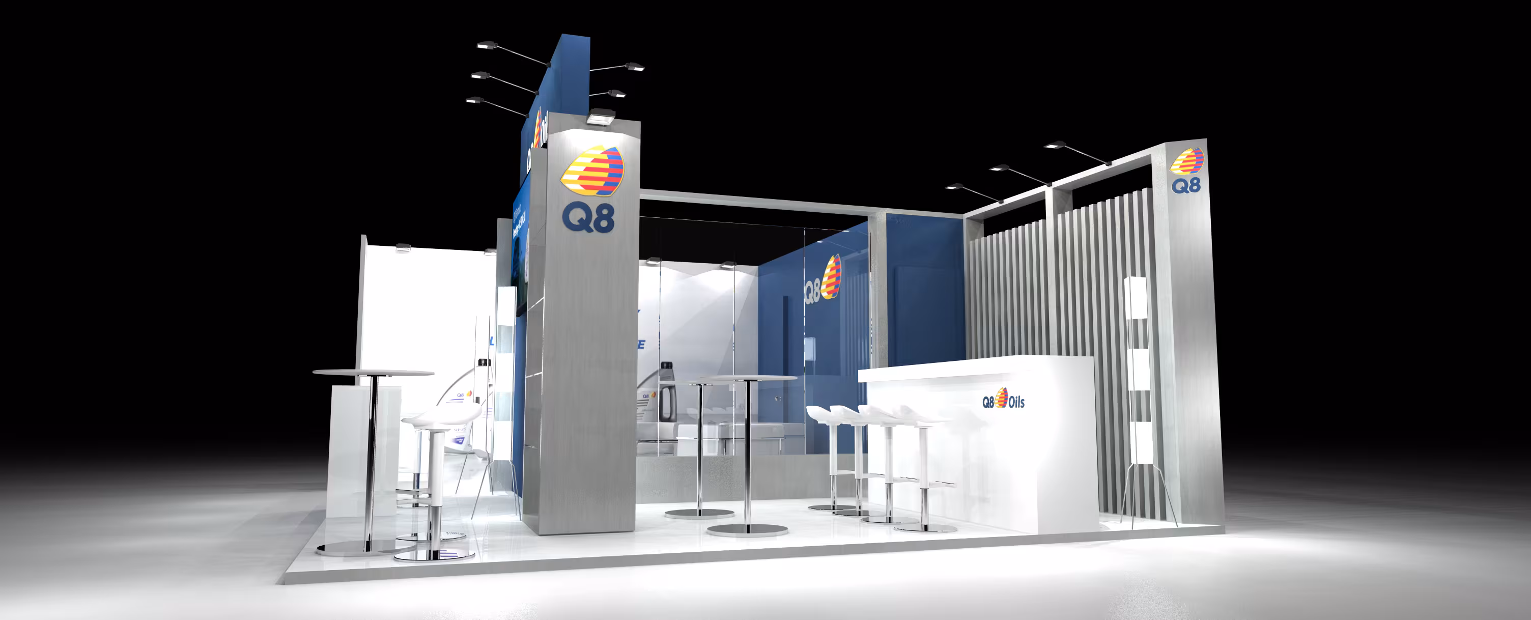 Stand para lubricantes grasas en Barcelona