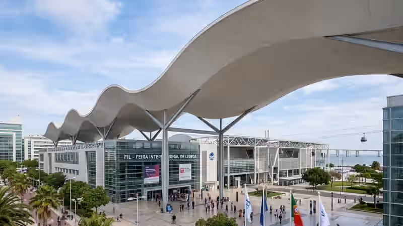 Construcción de stands en Lisboa