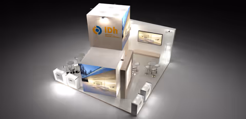 Vista del stand IDh - 8