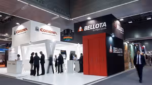 Construcción de stand a medida para la empresa de herramientas agrícolas Bellota en Ferroforma